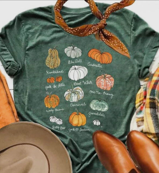 Vintage Pumpkin Grapic Tee